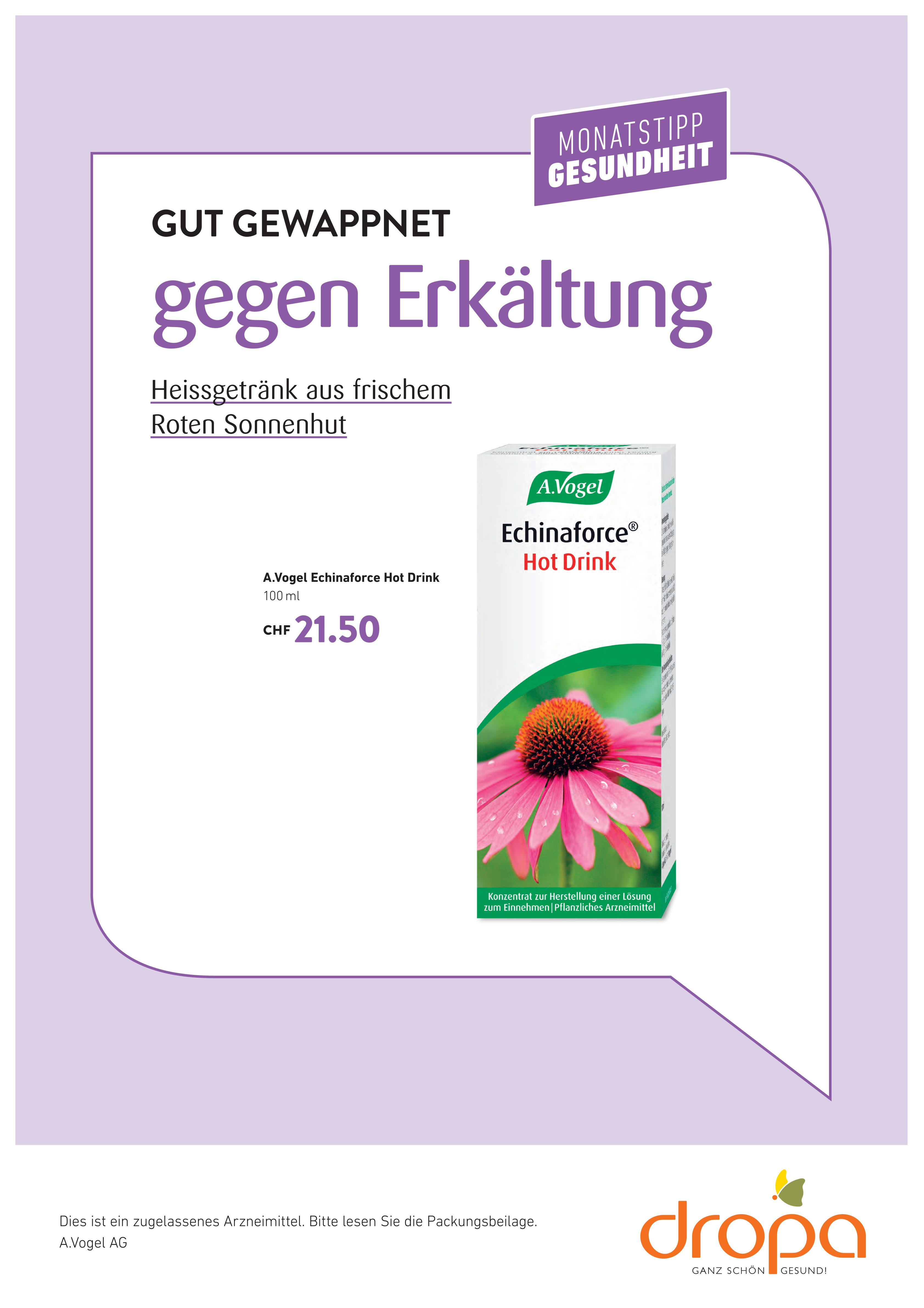 POS A4 Gesundheit Echinaforce Februar